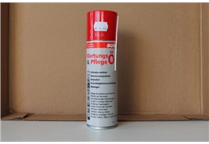 Solo Wartungs- und Pflegeöl:   Universalspray dient als Schmiermittel, Reiniger, Wartungs-und Pflegeöl. Feu