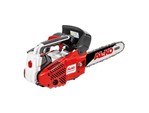 AL KO Tophandle Kettensäge BKS 2625T:     	Leistung 	0,9kW/1,2PS    	Motor 	25,4cm³ 2Takt    	Tankvolumen Benzin